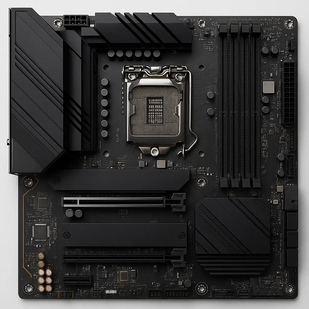 anakartın temel bileşenleri