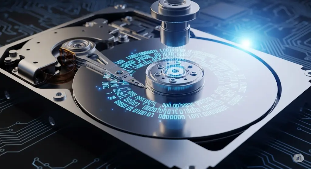 sabit disk (hdd) nasıl çalışır