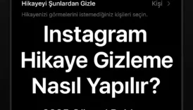 instagram hikaye gizleme nasıl yapılır 2025